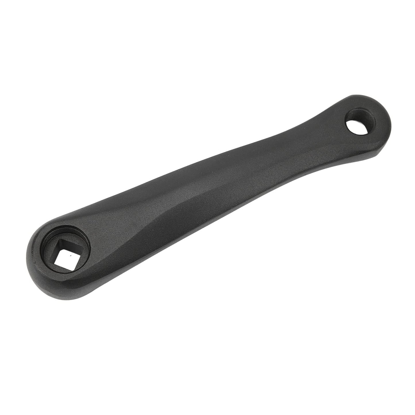 Tefola 152mm Bike Crank Arm, Bike Crank Arm Left 152mm Diamond Hole Aluminum Alloy Strong Support Pedal Crank Leg