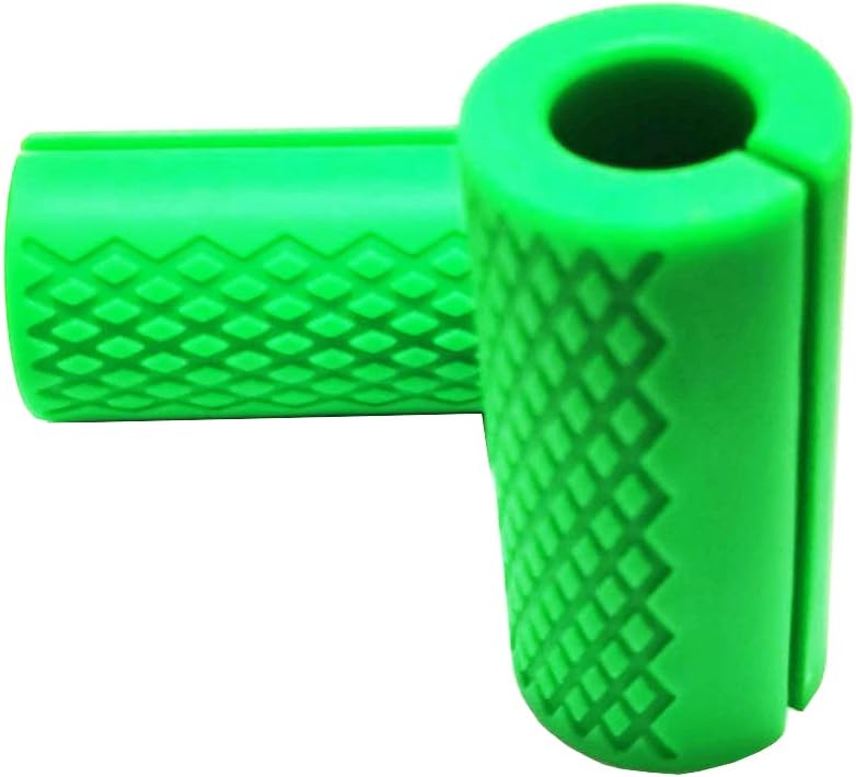 Weight Bar Grips Fit Standard Barbell, Dumbell Handles, Thick Bar Training Adapter for Weightlifting & Cable Attachments Fitness Training Rope Grips for Body Arm Forearm Builder Strength