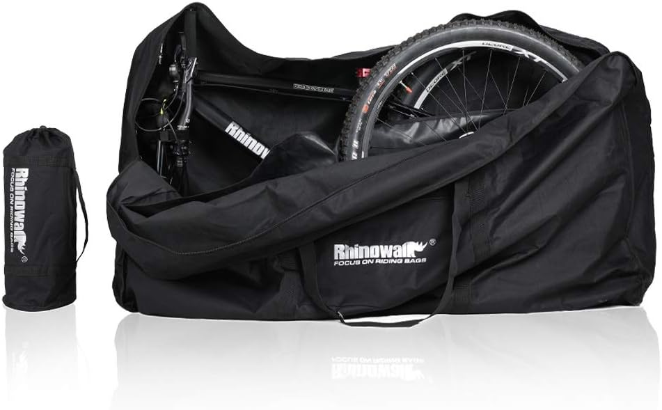 Rhinowalk Folding Bike Carry Bag 20" Thick/ 26" Thin/26 Thick Bicycle Transport Storage Case Bike Travel Bag for Air Travel,Shipping Professional Cycling Accessories