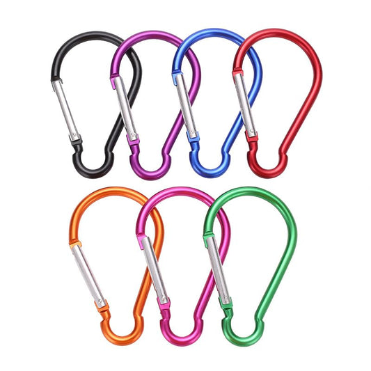5Pcs Carabiner Clip 4" Aluminum Carabiner Clip Big Spring Snap Key Chain Hook Caribeaner for Outdoor Use Carabeaner Keychain Clip Great for Outdoors Keychains and Gear Organization，Accessory