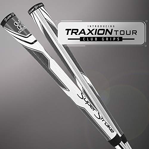 Golf Club Grip - SuperStroke REVL Comfort Standard White/Gray - Enhanced Feel