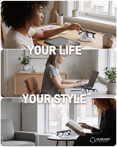 Smart Glasses Charging Dock RGB Stand for Ray-Ban Meta & Oakley HSTN