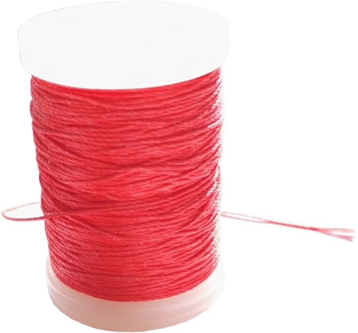 SHARROW 131 yard/120 m Archery Bow String Serving Thread Durable Nylon Bowstring Serving Thread for Compound Recurve Bow Tying Peep Sight Nock Point