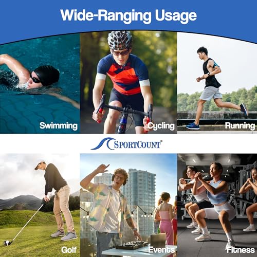 Waterproof Lap Counter Timer for Swimming & Triathlon - 200 Laps