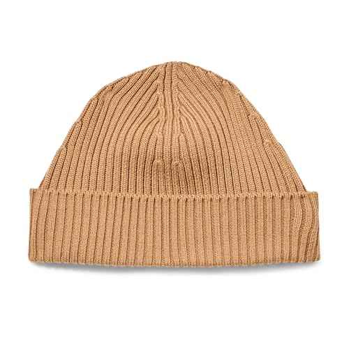 Lacoste Unisex-Adult Rib Knit Brushed Wool Beanie