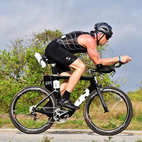 Synergy Men's Elite Tri Shorts with Mesh Pockets and Running Bottles