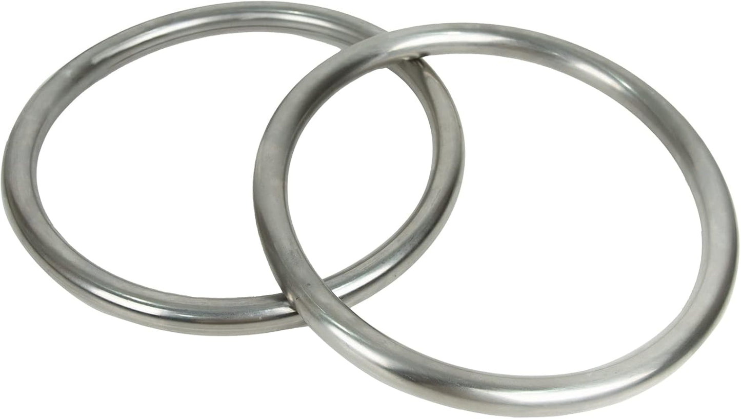 Wing Chun Stainless Ring Yewen Sau Sticky Hand Strength Training Tsun Siu Lum Kung Fu