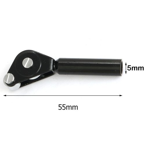 heyous Stainless Steel 5mm Fishing Roller Guide Tip Top Fishing Rod for Sea Boat Fishing Trolling
