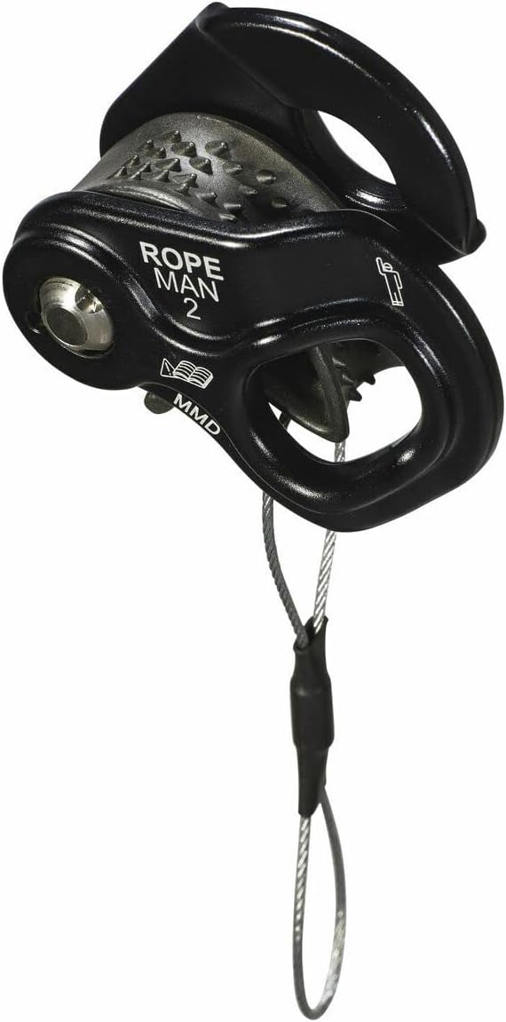 Ropeman 2 Ascender - Lightweight Rope Clamp for Climbing, Hunting, Tree Climbing, & Rigging