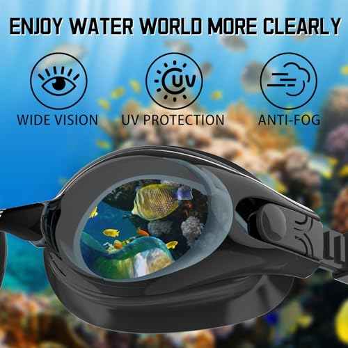 Whale swim goggles HD Anti-fog Swimming Goggles Adults/Youths Both Suitable