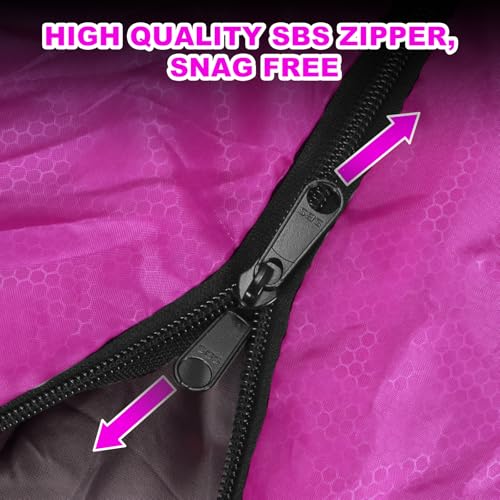 Sleeping Bags for Adults Cold Weather & Warm - Backpacking Camping Sleeping Bag for Kids 10-12, Girls, Boys - Lightweight Compact with Compression Sack for Outdoor & Indoor