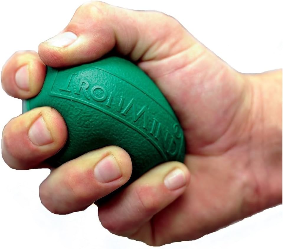 Green IronMind EGG (soft): Put This Potent Hand Strengthening, Stress Reduction, Rehabilitation and Active Rest Tool in the Palm of Your Hand