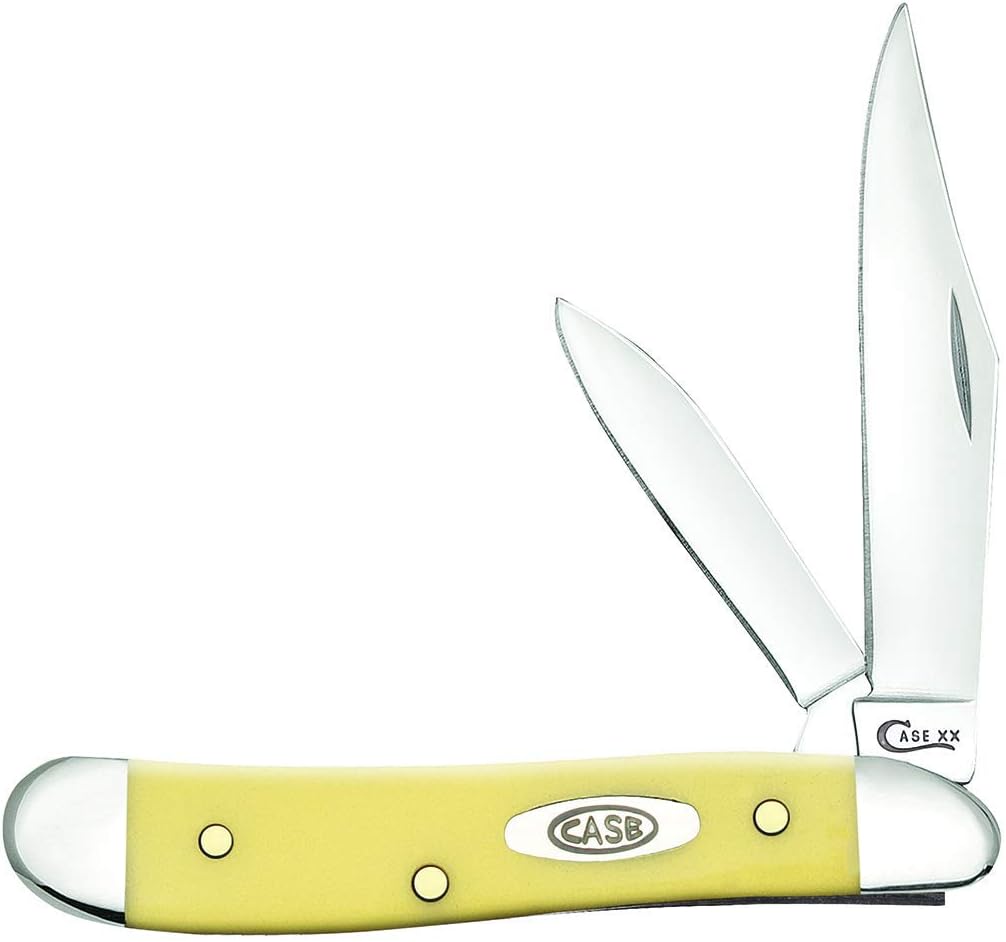 Case WR XX Pocket Knife Orange Synthetic Peanut Item #80504 - (4220 SS) - Length Closed: 2 7/8 Inches