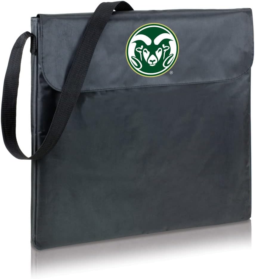 PICNIC TIME NCAA Colorado State Rams X-Grill Portable Grill - Camping Grill - Small Charcoal Grill for Tailgating