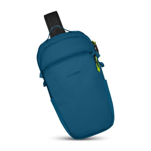 Pacsafe ECO 12L Anti Theft Sling Backpack, Tidal Teal