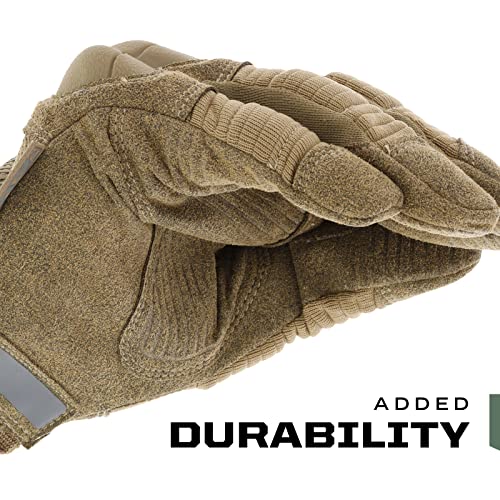 Mechanix Wear M-Pact 3 Tactical Work Gloves - Medium, Coyote Brown, Touchscreen