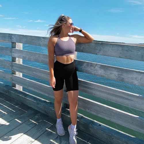 HIGHDAYS 5¡± Biker Shorts for Women - High Waist Tummy Control Stretch Spandex Workout Yoga Running Gym Underwear