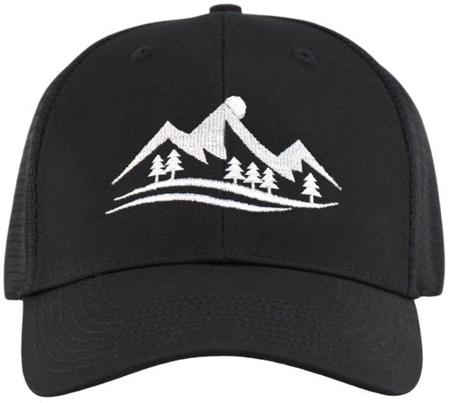 TSSGBL XL,XXL Big Heads Mountain Trucker Hat Snapback Mens Extra Large Baeball Cap Mesh Outdoor Hiking Camping Fishing Golf Ball Cap Black