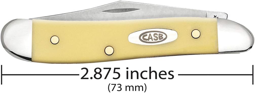 Case WR XX Pocket Knife Orange Synthetic Peanut Item #80504 - (4220 SS) - Length Closed: 2 7/8 Inches