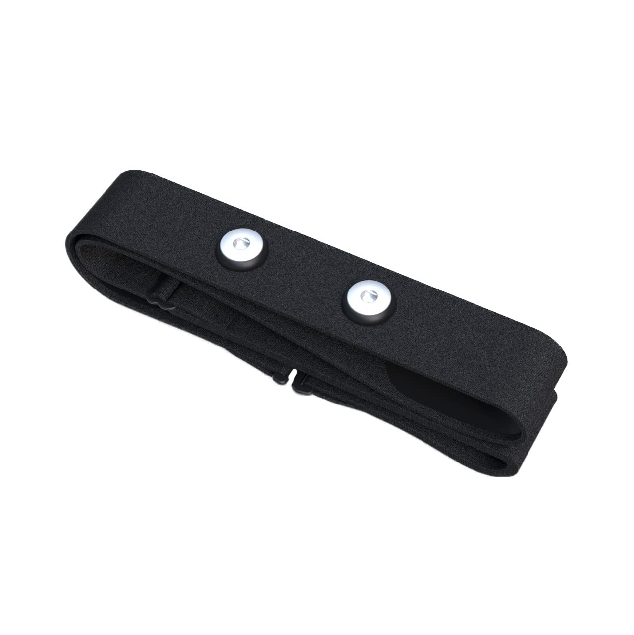 FITCENT Heart Rate Monitor Chest Replacement Strap Compatible with Polar H10 H9 H7, Adjustable Soft HR Belt Work for Polar Heart Rate Sensor (Black)