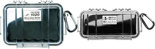 Pelican 1020 Micro Case (Black/Clear)