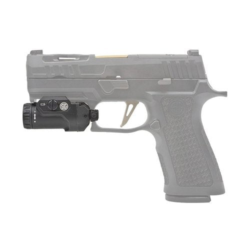 Sig Sauer Foxtrot2R 700 Lumens White Compact Durable Rechargeable Tactical Handgun-Mounted Light with Programmable Activation