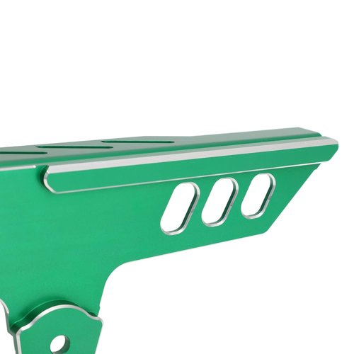 NACORE KLX110 Chain Guard CNC Chain Protector Cover for KLX110 2002-2023, KLX110L 2010-2023 Dirt Bike, Green