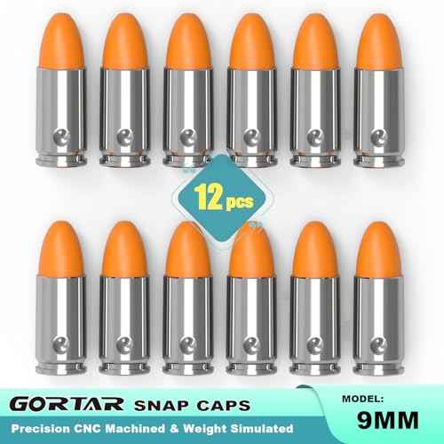Snap Caps Training Dummy Rounds Practice Safe Loading Firing Close to Real Weight