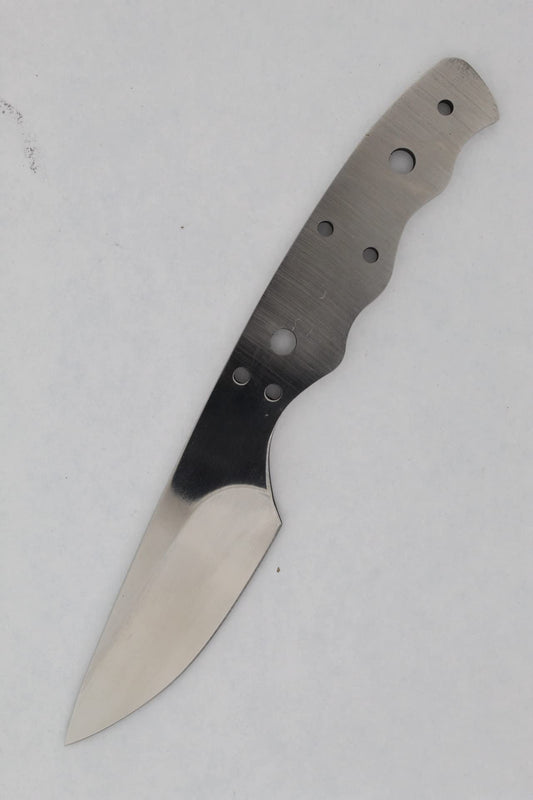 Payne Bros Custom Knives Small knifge blank blades for knife making - Hunting - Fishing - Camping (SM59 Coyote mirrored)