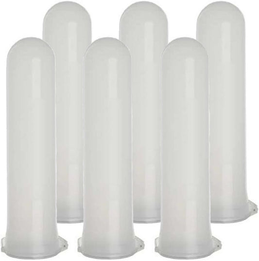 Clear Heavy Duty 140rd Paintball Pods - 6 Pack