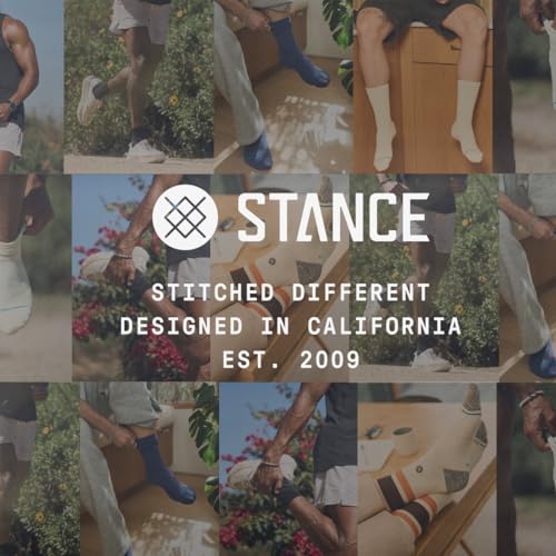 Stance Vital No Show Socks for Men and Women - Large Multicolor