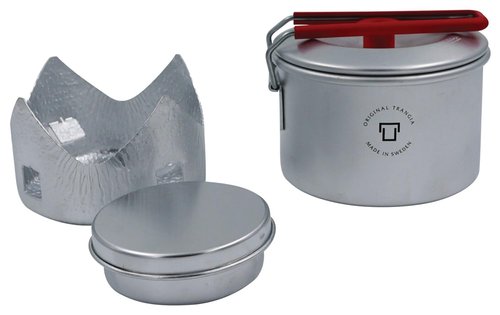 Trangia Micro Light Ultralite Compact Gel Stove | Perfect for Solo Camping | Includes T-Cup w/Lid