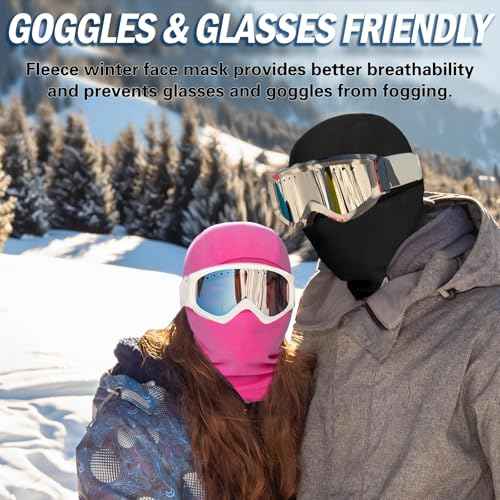 Balaclava Ski Mask for Men & Women - Winter Face Mask with Multiple Wear Styles - for Outdoor Sports & Cold Weather