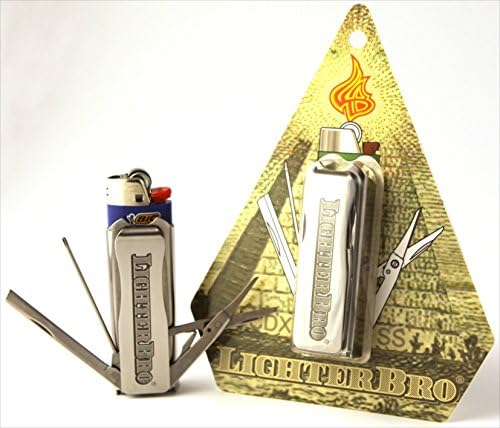LighterBro Stainless Steel Lighter Sleeve