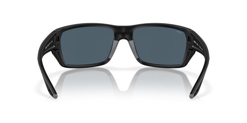 Costa Man Sunglasses Matte Black Frame, Gray Lenses, 60MM