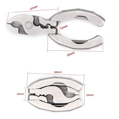 Mini Multifunctional Tool 9 in 1 Multitool Keychain Plier Screwdriver Pocket Tools