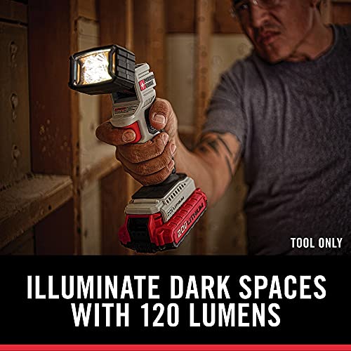20V MAX LED Work Light Tool Only - Portable Cordless Job Site Lamp