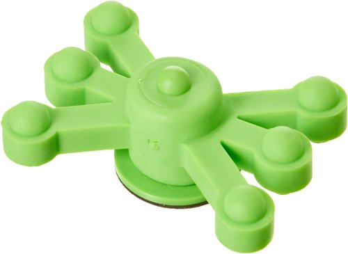 Bowjax Monster Jax Dampener - Solid Limb Vibration Control, Neon Green (2 Pack)