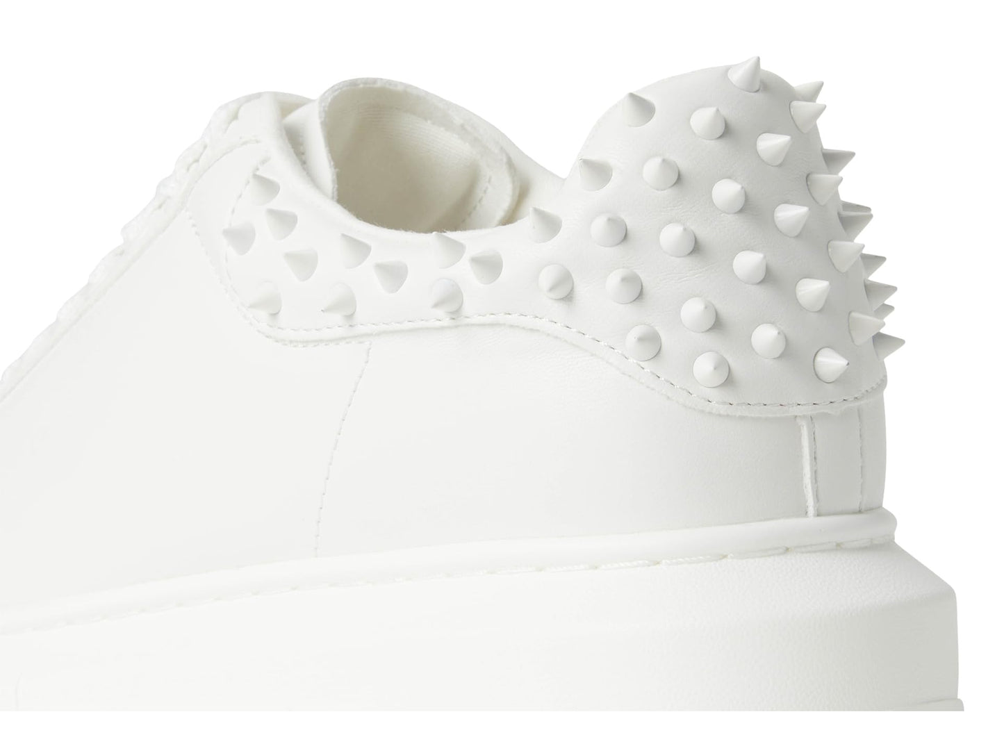Steve Madden Mens Frosting Fashion Sneaker, White, 11.5