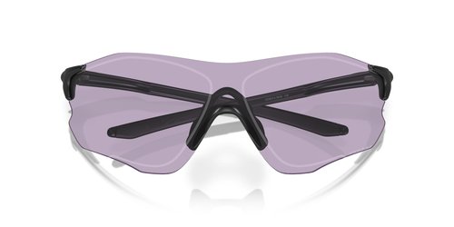 Oakley Men's OO9313 EVZero Path Low Bridge Fit Rectangular Sunglasses, Matte Black/Prizm Slate, 38 mm