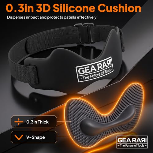 Adjustable Patellar Tendon Support Strap One Size for Knee Pain Relief