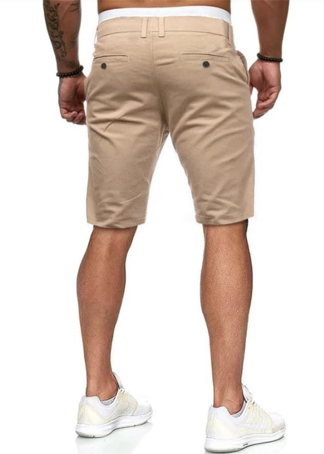 Men's Lightweight Golf Shorts with 4 Pockets Quick Dry Comfortable Casual Wear