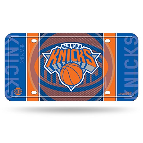 New York Knicks NBA Team Metal Auto License Plate 6x12 Inches - Car Truck SUV Decor - Variation of THIS listing