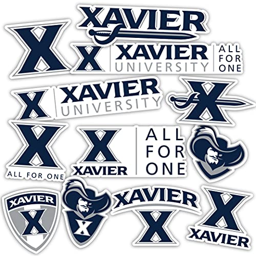 Xavier Musketeers Sticker Decal - College Campus Spirit Vinyl Sticker Sheet