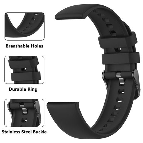 AviiHoug Smart Watch Band, Adjustable Replacement Accessories Classic Sport Strap for H23 Fitness Tracker
