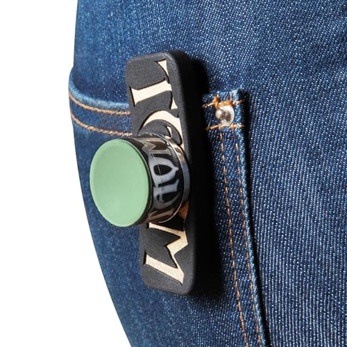 Billiard Chalk Holder with Taom Magnetite Green Chalk - Pool Cue Accessory