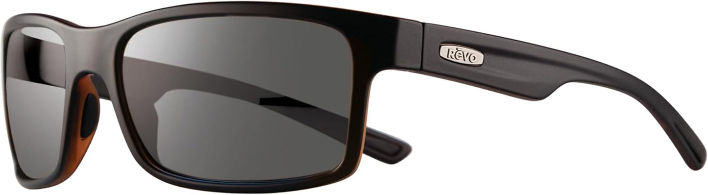 Revo Sunglasses Crawler: Polarized Lens with Performance Rectangle Wrap Frame