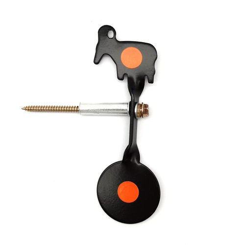 Spinner Pellet Gun Targets 4 Animals Pattern Available BB Gun Targets Rared for .177 and .22 Caliber Air Rifle Targets (Goat)