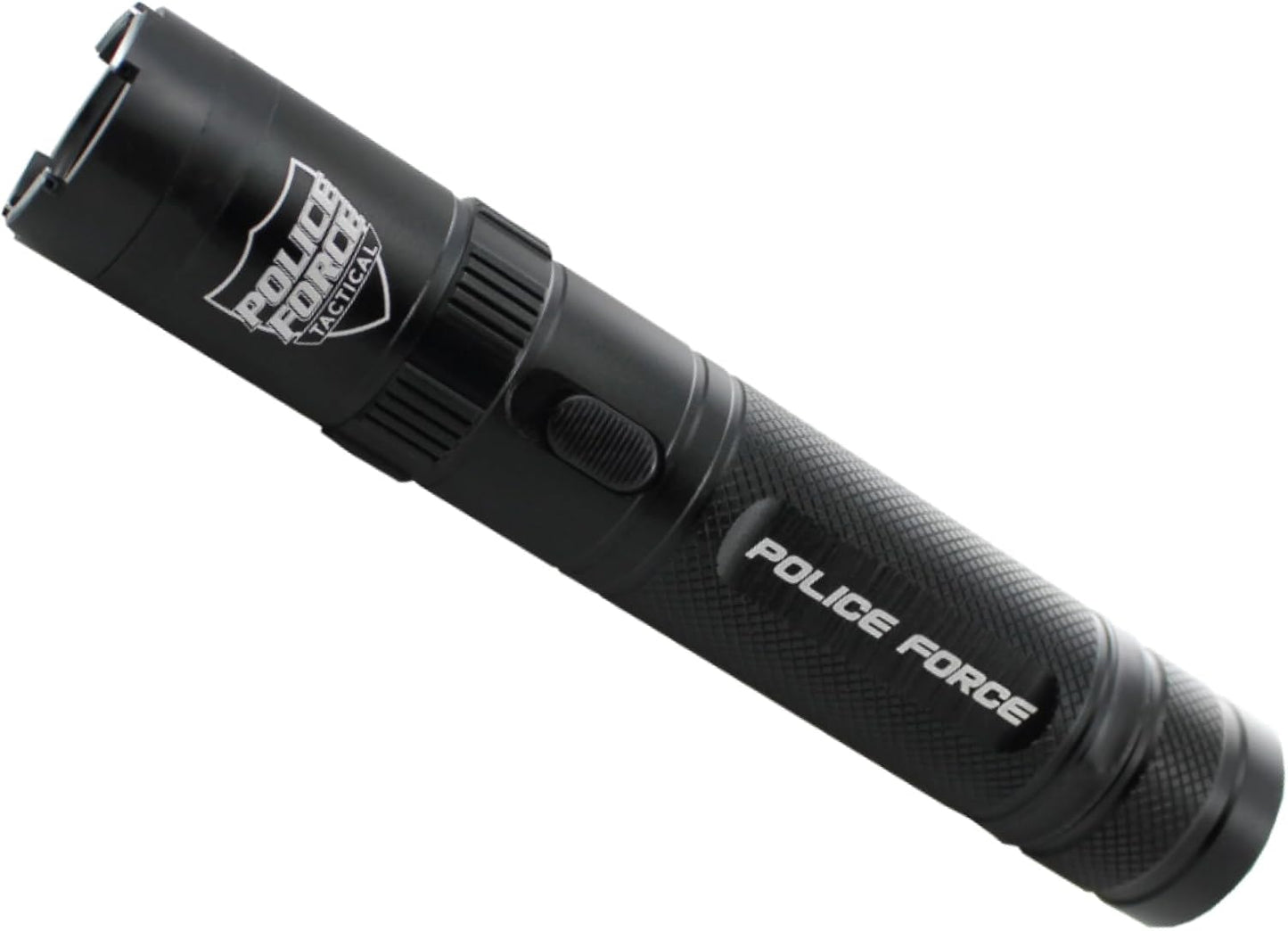 Streetwise Security Police Force 9,200,000 Tactical Stun Gun Flashlight with Rechargeable Battery, Triple Stun Technology, and 5-Mode LED for Self Defense