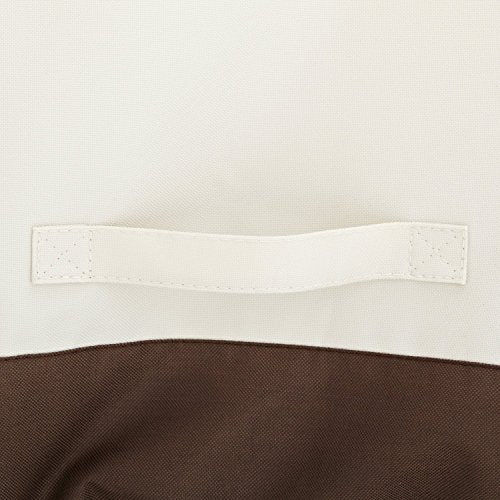 Outdoor Chair Covers Set of 2 Waterproof UV Resistant Deep Seat Furniture Protectors Beige